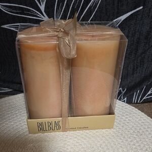 Bill Blass Tan Scented Candle Duo